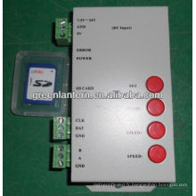 contrôleur de contrôleur de carte d&#39;écart-type avec la carte d&#39;écart-type 128MB pour la lumière polychrome de LED